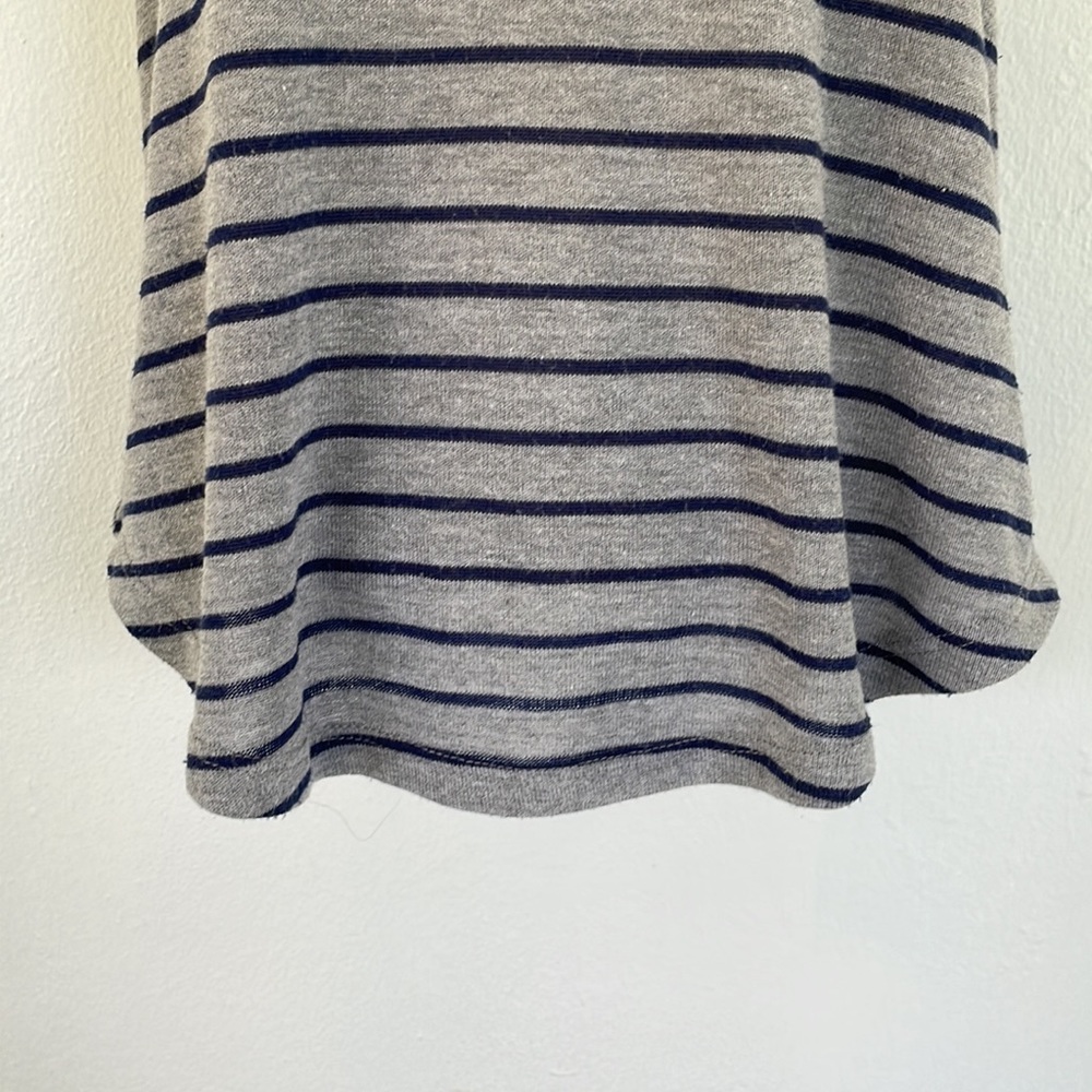 Project Social T gray blue striped racerback tank size XS - Picture 4 of 9